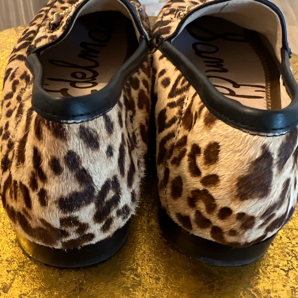 Sam Edelman Loraine Loafer size 7 tan multi